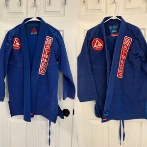 2 Gracie Barra Blue Jiu-Jitsu Gis size A2